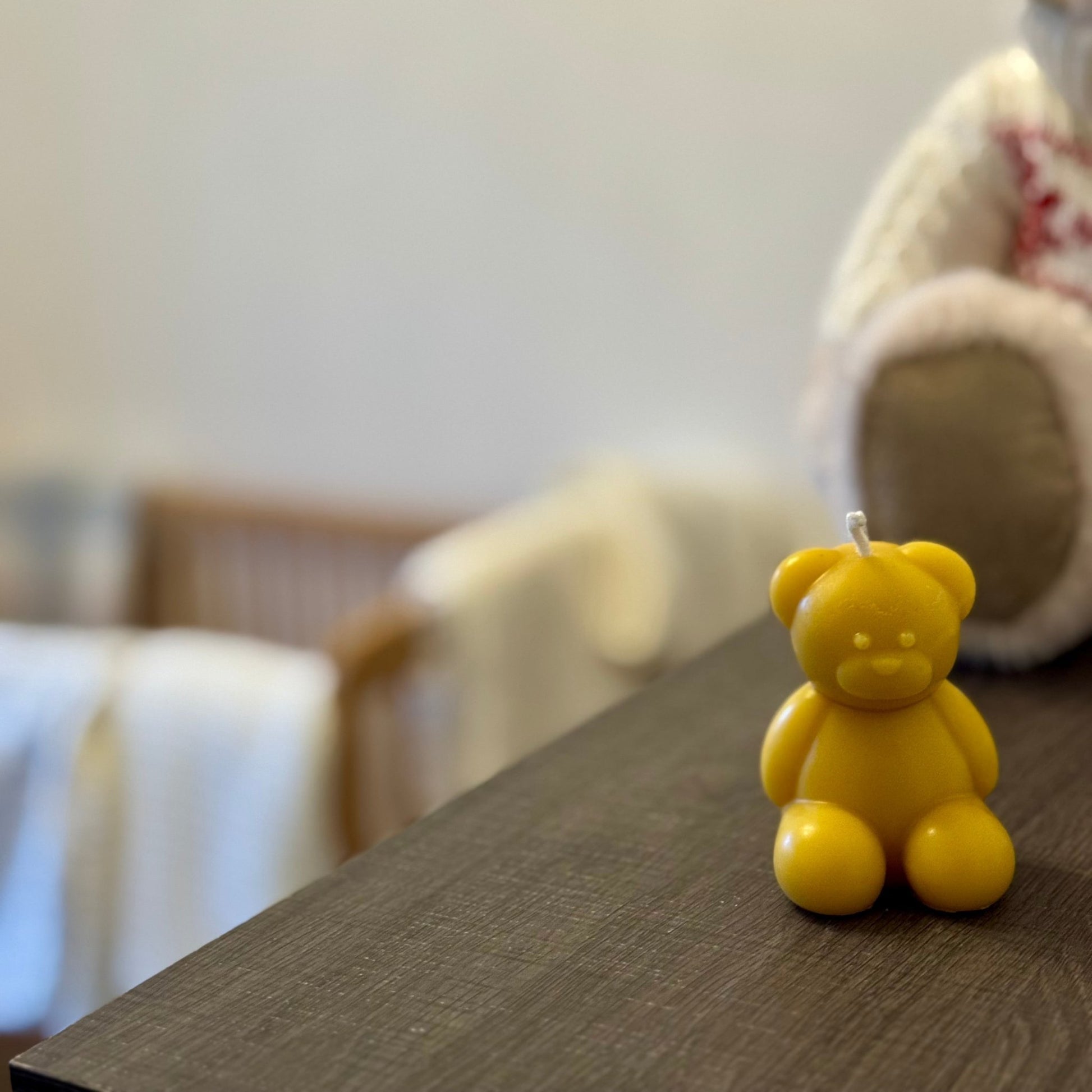 Ember & FlourishBaby Bear Hand Poured Beeswax Candles