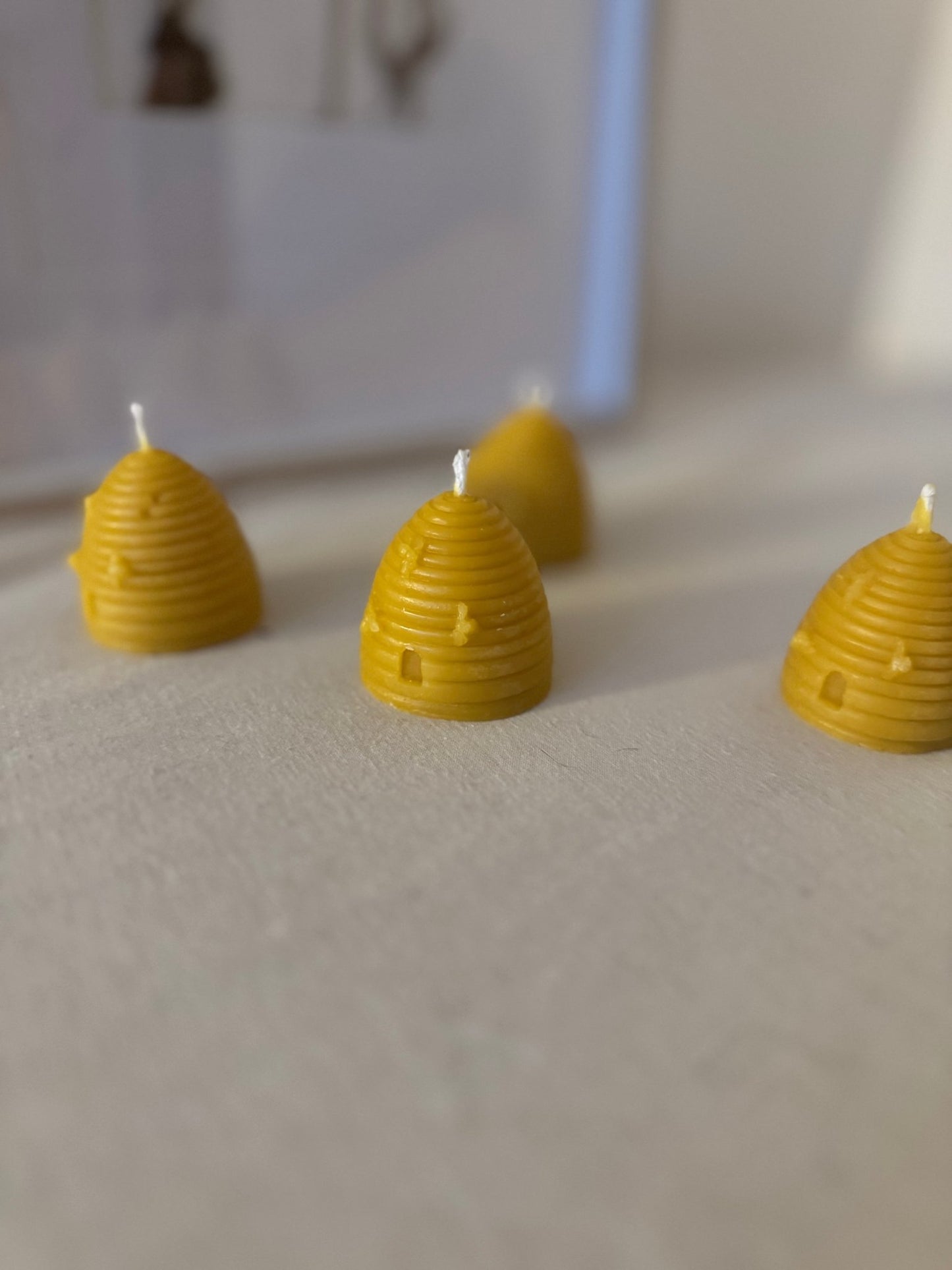 Ember & FlourishSkep Hive Handcrafted Beeswax Candle Pair