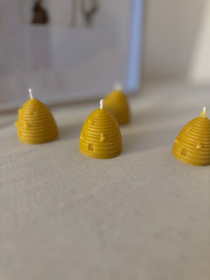 Ember & FlourishSkep Hive Handcrafted Beeswax Candle Pair