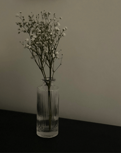 Ember & FlourishWillow Groove Glass Vase